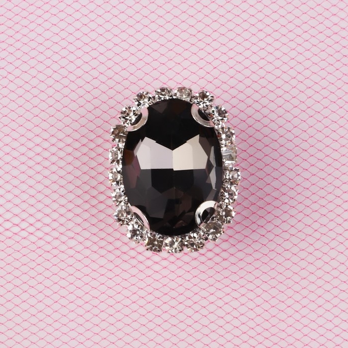 Аксессуары для обуви &laquo;Роскошь&raquo;, 4 шт, цвет серебряный