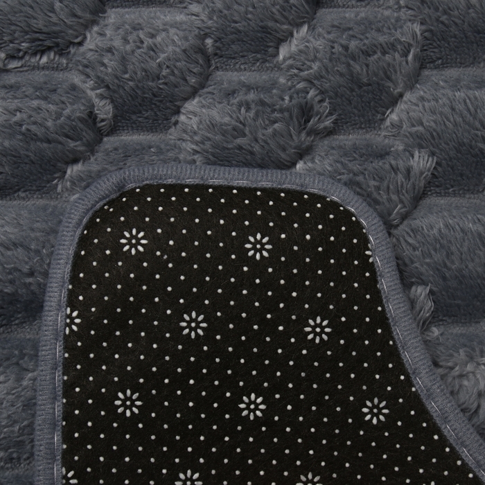 Коврик для ванной Этель Коврик для ванной Этель "Ромбы", цв. серый, 40х50 см