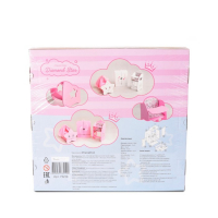 Игрушка детская: шкаф с дизайнерским звёздным принтом (коллекция &laquo;Diamond star&raquo;, белый)