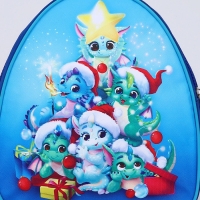 Рюкзак детский новогодний &laquo;Дракончик и его друзья&raquo;, 23х20,5 см