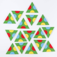 Счётный материал из фетра «Головоломка. Тримино» Счётный материал из фетра «Головоломка. Тримино»