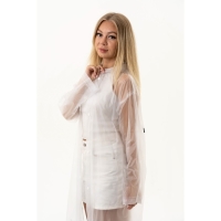 Дождевик взрослый плащ &laquo;Я бы вышла из зоны комфорта, но мне не в чем&raquo;, размер 42-48, 60 х 110 см, цвет белый