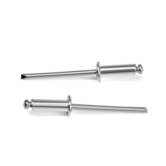 Заклёпки вытяжные ТУНДРА krep, алюминий-сталь, 4 х 14 мм, в пакете 500 шт.