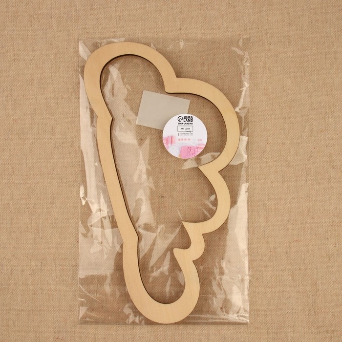 Основа для макраме &laquo;Облако&raquo;, 20 &times; 10 &times; 0,4 см