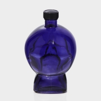 Бутылка стеклянная &laquo;Череп&raquo;, 0,77 л, цвет фиолетовый