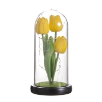 Ночник колба «Тюльпаны» LED 3хААА желтый 10,5х10,5х22см Ночник колба «Тюльпаны» LED 3хААА желтый 10,5х10,5х22см