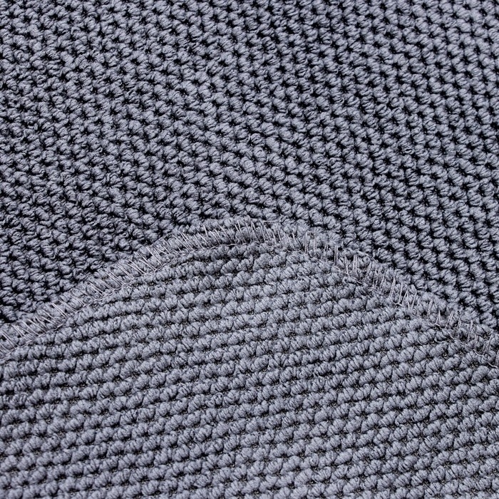 Полотенце банное Этель, цв. серый, 82х150 см, 100% полиэстер, 300 г/м2