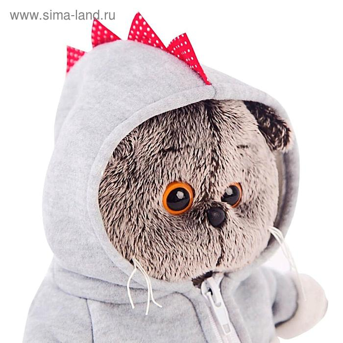 Мягкая игрушка «Басик», в толстовке дракончик, 19 см Мягкая игрушка «Басик», в толстовке дракончик, 19 см