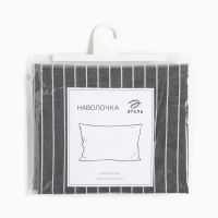 Наволочка Этель Quiet shade 50*70см, 100% жатый хлопок, 140 г/м&sup2;