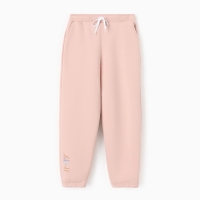 Брюки детские MINAKU: Exclusive print, цвет пудровый, Oversize рост 104 см Брюки детские MINAKU: Exclusive print, цвет пудровый, Oversize рост 104 см