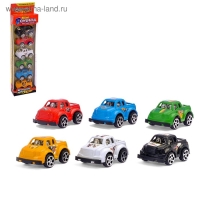 Набор инерционных машин &laquo;Джип&raquo;, 6 шт.