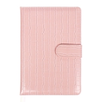 Ежедневник датированный 2025 A5 168 листов, deVENTE.Barbara, твердая обложка кожзам с поролоном, хлястик, перфорация, ляссе, блок 70, розовый Ежедневник датированный 2025 A5 168 листов, deVENTE.Barbara, твердая обложка кожзам с поролоном, хлястик, перфорация, ляссе, блок 70, розовый