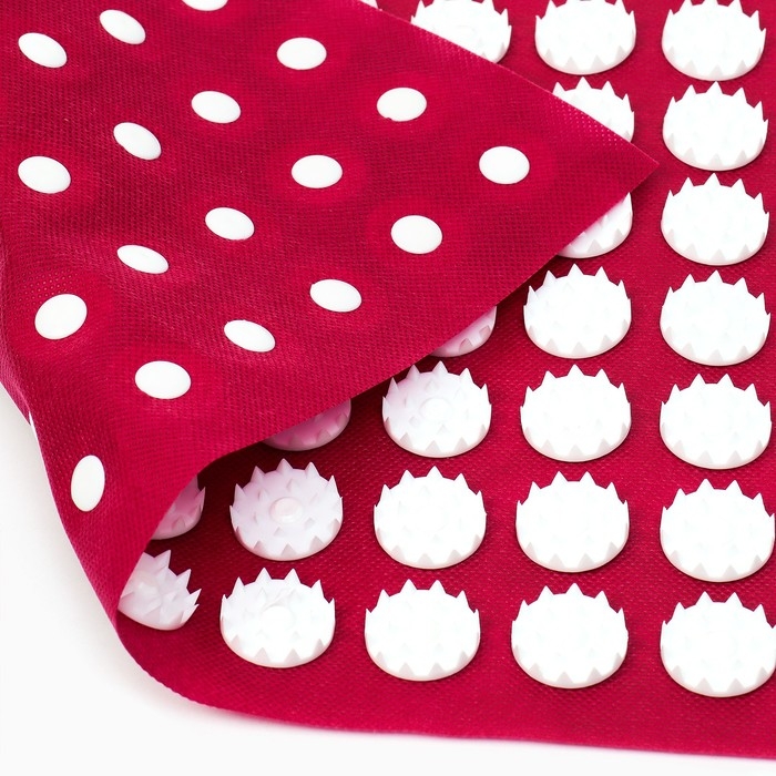 Аппликатор Кузнецова комплект, 144 колючки, спантекс, красный, 260 х 560 мм + валик 140*230 Аппликатор Кузнецова комплект, 144 колючки, спантекс, красный, 260 х 560 мм + валик 140*230