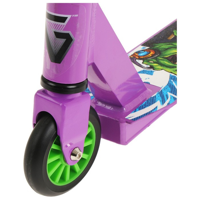 Самокат-снегокат 2 в 1 GRAFFITI, трюковой Самокат-снегокат 2 в 1 GRAFFITI, трюковой