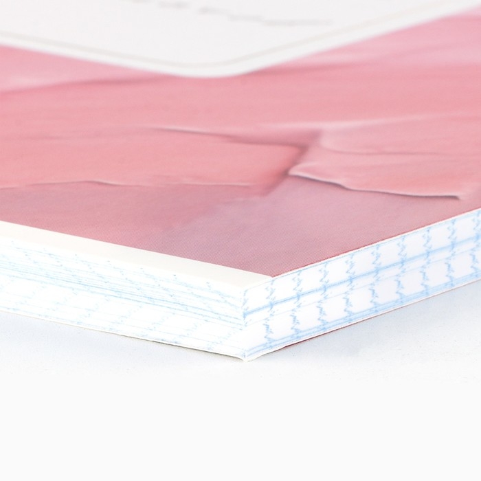 Тетрадь в клетку А4 в клетку, 96 листов на скрепке &laquo;1 сентября:Розовая текстура&raquo;