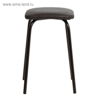 Табурет "Эконом" квадратный, Антик медный/шоколад