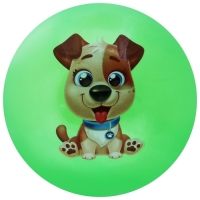 Мяч детский ZABIAKA «Пёсик», d=22 см, цвет МИКС Мяч детский ZABIAKA «Пёсик», d=22 см, цвет МИКС