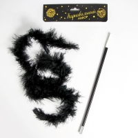 Карнавальный набор &laquo;Крёстная мать&raquo;, боа, мундштук