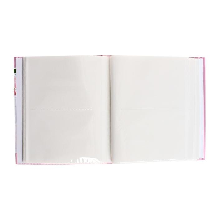 Фотоальбом на 200 фото "Розовые букеты"