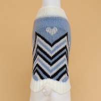 Свитер "Волна", S (ДС 23, ОШ 23, ОГ 26-45 см), голубой Свитер "Волна", S (ДС 23, ОШ 23, ОГ 26-45 см), голубой