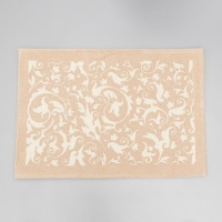 Коврик для ванной SAVANNA &laquo;Вей&raquo;, 60&times;90 см, цвет коричневый