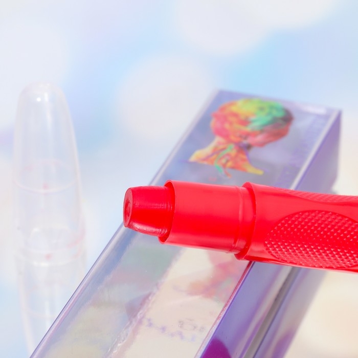 Карандаш-мелок для волос, 1 шт, красный Карандаш-мелок для волос, 1 шт, красный