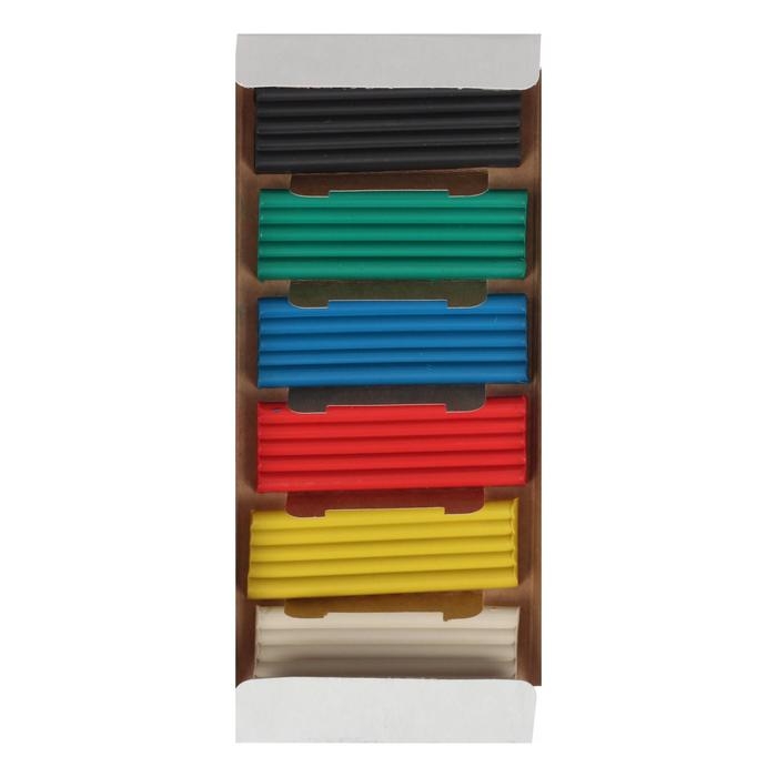 Пластилин Calligrata, 6 цветов, 90 г Пластилин Calligrata, 6 цветов, 90 г