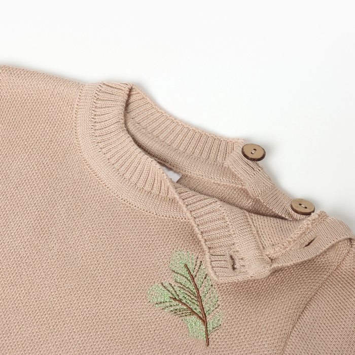 Джемпер вязаный Крошка Я Джемпер вязаный Крошка Я "Еловые веточки" рост 80-86 см