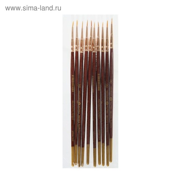 Кисть Синтетика Круглая ЗХК Decola № 00, d=1.2 мм