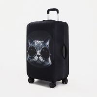 Чехол на чемодан L, цвет чёрный Чехол на чемодан L, цвет чёрный