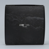 Коробка для конфет, кондитерская упаковка, 9 ячеек, &laquo;Настоящий&raquo;, 14.7 х 14.7 х 3.5 см