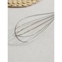 Набор венчиков для взбивания Доляна &laquo;Помощник&raquo;, 3 шт: 19 см, 24 см, 29 см, цвет серебристый