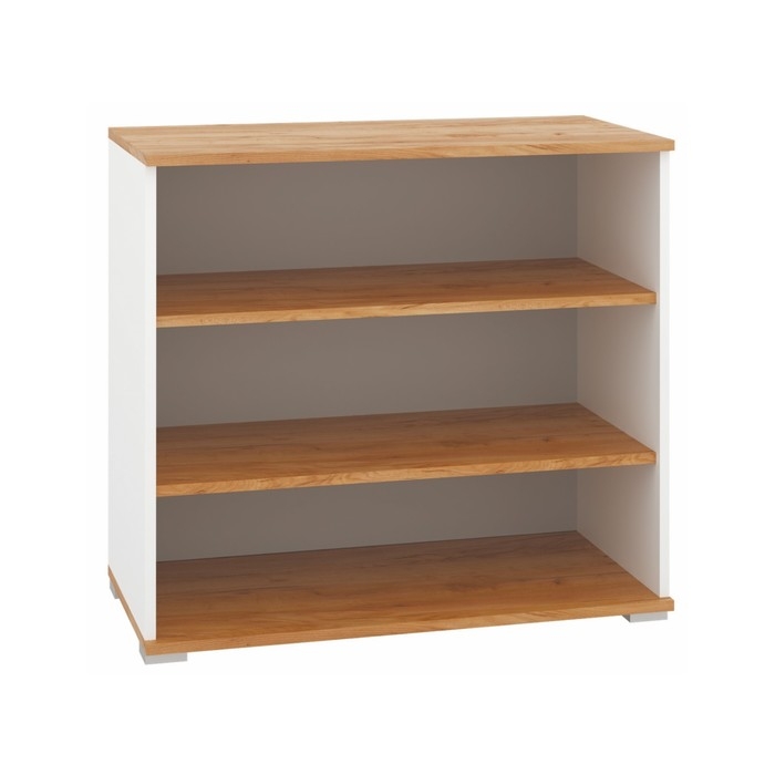 Тумба в прихожую 800 Афина, 800х426х730, Крафт золотой/Белый