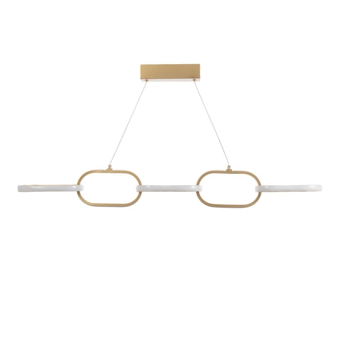 Светильник BayerLux Светильник BayerLux "Катена" LED 58Вт 6000К золото 106х12х100 см