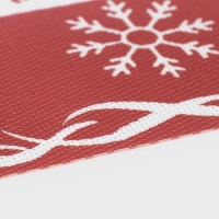 Дорожка новогодняя на стол Доляна &laquo;Новый год&raquo;, сервировочная, 180&times;30 см