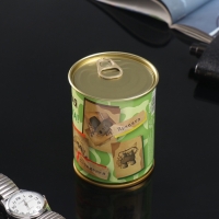 Носки в банке "Стальная выдержка!" (внутри носки мужские, цвет чёрный) Носки в банке "Стальная выдержка!" (внутри носки мужские, цвет чёрный)