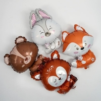 Шар фольгированный 14" мини-фигура &laquo;Зайчик. Волшебный лес&raquo;