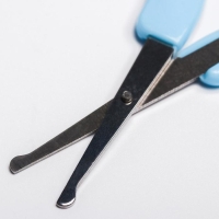 Ножницы детские безопасные, маникюрные, от 0 мес., цвета МИКС Ножницы детские безопасные, маникюрные, от 0 мес., цвета МИКС