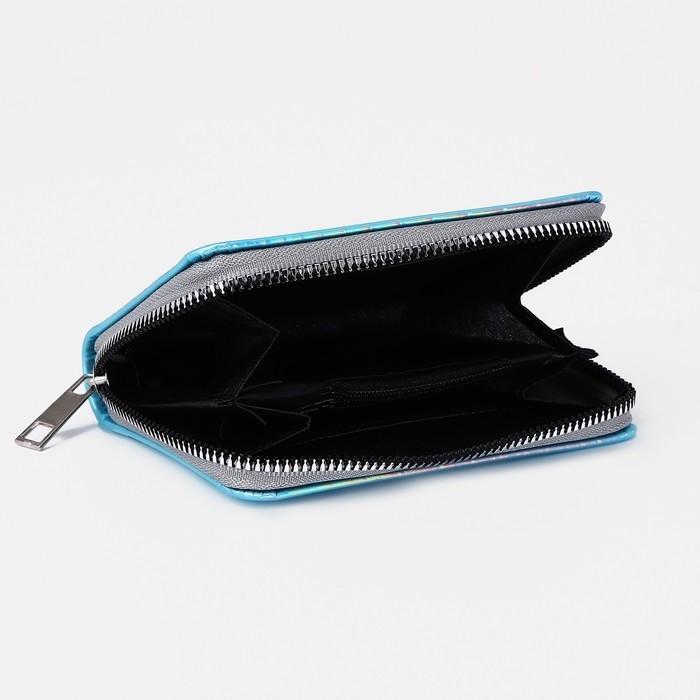 Кошелёк с голографическим эффектом «Не трогай!», 12.5х9х2 см Кошелёк с голографическим эффектом «Не трогай!», 12.5х9х2 см