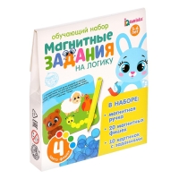 Обучающая игра с магнитной ручкой &laquo;Магнитные задания на логику&raquo;, по методике Монтессори