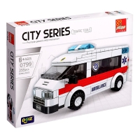 Конструктор Город &laquo;Машинки&raquo;, 255 деталей