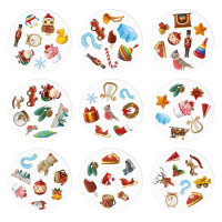 Новогодняя настольная игра &laquo;Новый год: Дуббль&raquo;, в подарочной коробке на магнитах, 55 карт, 5+