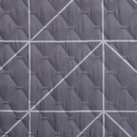 Покрывало "Этель" 2 сп Grey haze, 180х210&plusmn;5 см, микрофибра