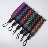 Зонт полуавтоматический «Орнамент», эпонж, 3 сложения, 8 спиц, R = 48/55 см, D = 110 см, цвет МИКС Зонт полуавтоматический «Орнамент», эпонж, 3 сложения, 8 спиц, R = 48/55 см, D = 110 см, цвет МИКС