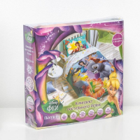 Постельное бельё "Феи" 1,5 сп., размер 143х215 см, 150х214 см, 50х70 см -1 шт., 100% хлопок, поплин 125 г/м2 Постельное бельё "Феи" 1,5 сп., размер 143х215 см, 150х214 см, 50х70 см -1 шт., 100% хлопок, поплин 125 г/м2