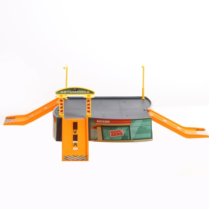 Гараж детский &laquo;Паркинг&raquo;, 1 гоночная машина, аксессуары