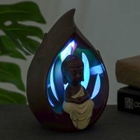 Подставка для благовоний "Будда" 18х12см, с подсветкой, батарейки LR44 Подставка для благовоний "Будда" 18х12см, с подсветкой, батарейки LR44