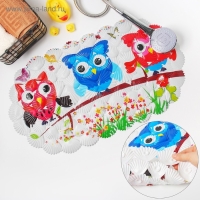 Коврик противоскользящий в ванну на присосках Доляна «Совы», 37×65 см, ракушка Коврик противоскользящий в ванну на присосках Доляна «Совы», 37×65 см, ракушка