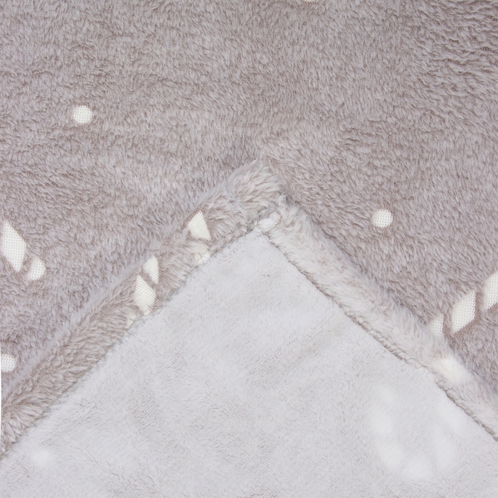 Плед с рукавами светящийся в темноте Этель Candy cane 150*200, 100% п/э, 220 гр/м2