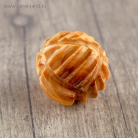 Массажер «Шар», резной, D=4см,можжевельник Массажер «Шар», резной, D=4см,можжевельник